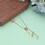 Gold color stainless steel anti tarnish necklace