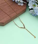 Black color stainless steel anti tarnish necklace