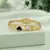 Black & white color anti tarnish bracelet