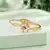 Gold color anti tarnish american diamond bracelet
