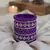 Purple color 1 set of thread bangle