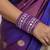 Purple color 1 set of thread bangle