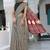 party wear cotton art silk stripes leheriya  saree with unstiched blouse piece