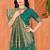 Emerald Green Dola Art Silk Saree with Traditional Zari Border and Designer Pallu By Maharanga