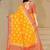 Yellow Dola Art Silk Saree with Zari & Thread Work and Red Contrast Border by Maharanga