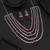 Rani color american diamond necklace set