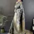 soft art silk grey floral & ethnic motifs design meenakari banarasi