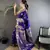 soft art silk purple   paisley banarasi