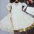Off white vichitra silk heavy 9mm sequins & thread work fully stitched flared anarkali gown