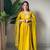 Yellow Georgette Embroidered Kurta Set
