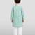 boys sky blue embroidered kurta set for weddings & festive