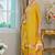 Luxury wedding yellow embroidered kurta palazzo set