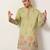 Pista viscose silk thread with sequence embroidered work kurta only