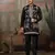 Black viscose silk multi thread with sequence embroidered work kurta jacket & bottom