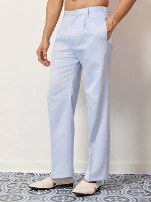 SKY BLUE SATIN SILK THEAD WITH SEQUINS EMBROIDERED WORK WEDDING FUNCTION FESTIVAL PARTY WEAR STRAIGHT KURTA PANT KOTI 10