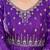 Lavender Embroidered American Silk Anarkali Set