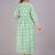 Aarti fashion green women printed fit and flare maternity ethnic dresses