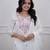 White embroidered chanderi salwar kameez