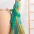 Green chinon free size stitched anarkali suits with embroidery & sequence work