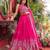 PINK New Launch Wedding Collection Lehenga Choli Set | Pure Vichitra Fabric | Heavy Embroidery Work