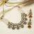 Traditional polki beads multistrand necklace set