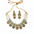 Traditional polki beads multistrand necklace set