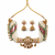 Rajwadi kundan meenakari pearl multilayer chowker set