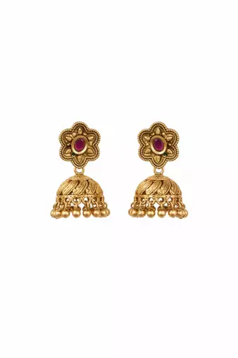 Traditional kundan pearl bandhai necklace set 