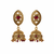 Rajwadi plated pearl bandhai necklace set 