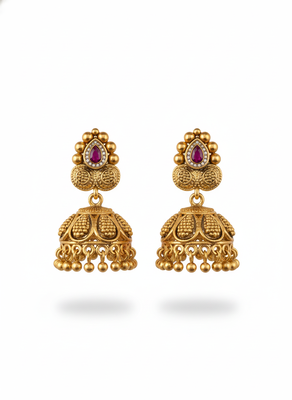 Ethnic rajwadi finish traditional bandhai necklace set 3