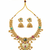 Multicolour rajwadi plated premium bandhai necklace set