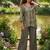 multicolor printed silk co-ord set