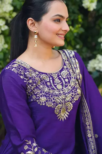 Designer sharara suit for wedding