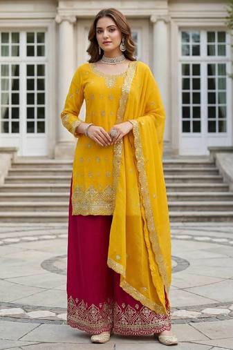 Designer ready to wear salwar suit dupatta for women