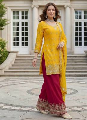 Designer ready to wear salwar suit dupatta for women 2