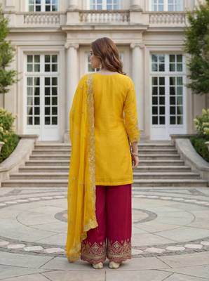 Designer ready to wear salwar suit dupatta for women 3
