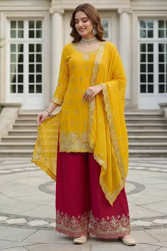 Designer ready to wear salwar suit dupatta for women