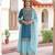 Chinon silk salwar suit dupatta