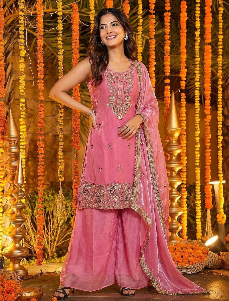 Designer ready to wear salwar suit dupatta for women