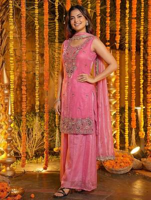 Designer ready to wear salwar suit dupatta for women 3