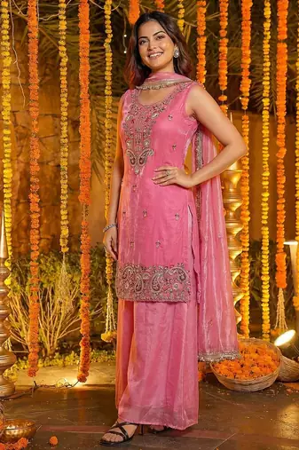 Designer ready to wear salwar suit dupatta for women