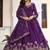 Faux georgettegown with dupatta