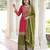 Chinon silk salwar suit dupatta