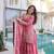 pink designer ready-made top-sharara-dupatta
