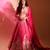 Pink Embroidered Silk Lehenga Set