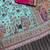 Sky Blue Color Zari Weaving Embroidery Lace Pashmina Silk  Saree 