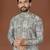 Mehendi lucknowi silk straight kurta