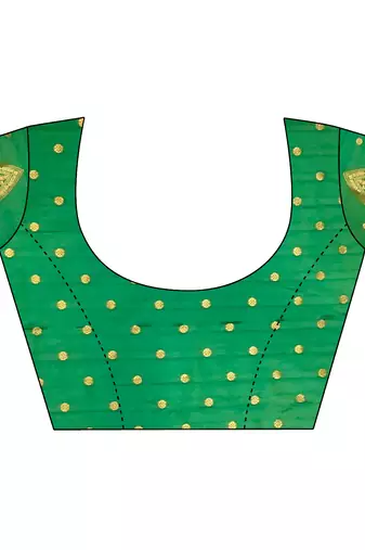 sea green soft silk blend mofits zari weaving banarasi saree with unique border