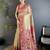 beige tissue zari weaving minakari work paithani saree with mor border