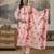Light pink cotton printed trendy salwar kameez